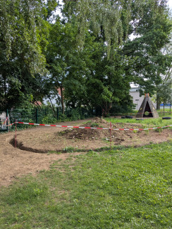 Sandkasten Standort