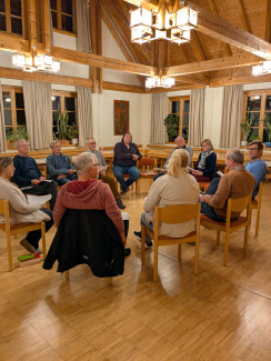 Männerkreis beim Themenabend