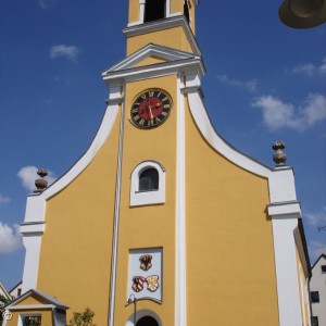Vorderseite der St.-Gerorgskirche Igensdorf